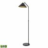 Elk Studio Timon 67'' High 1-Light Floor Lamp - Matte Black - Includes LED Bulb S0019-11158-LED